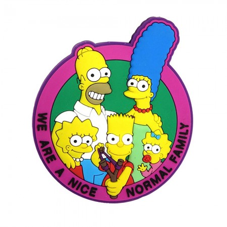 The Simpsons Family PVC Soft Touch Magnet