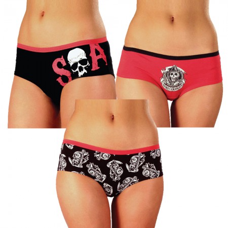 Sons Of Anarchy Women's Panties Set