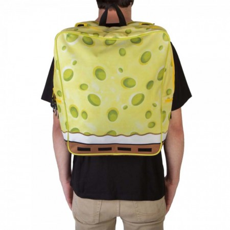 Spongebob Squarepants Suit Up Backpack With Removable Tie