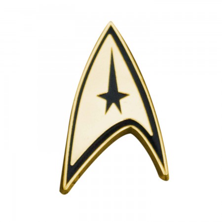 Star Trek Logo Gold Lapel Pin