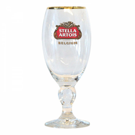 Stella Artois Gold Rimmed 50cl Chalice Glass