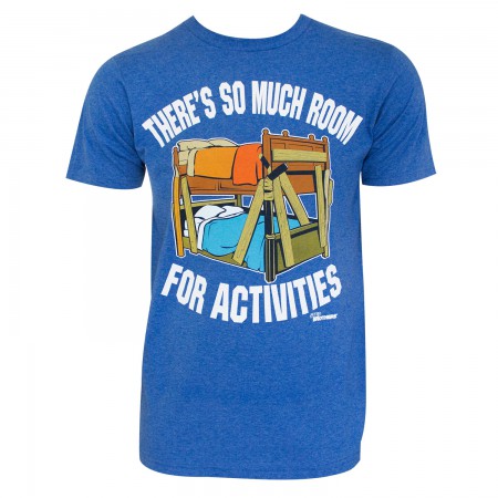 Step Brothers Men's Blue Room For Activities T-Shirt