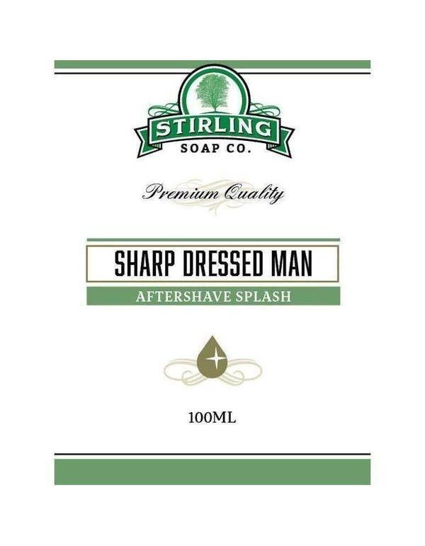 Product image 1 for Stirling Soap Company Aftershave Splash, Sharp Dressed Man