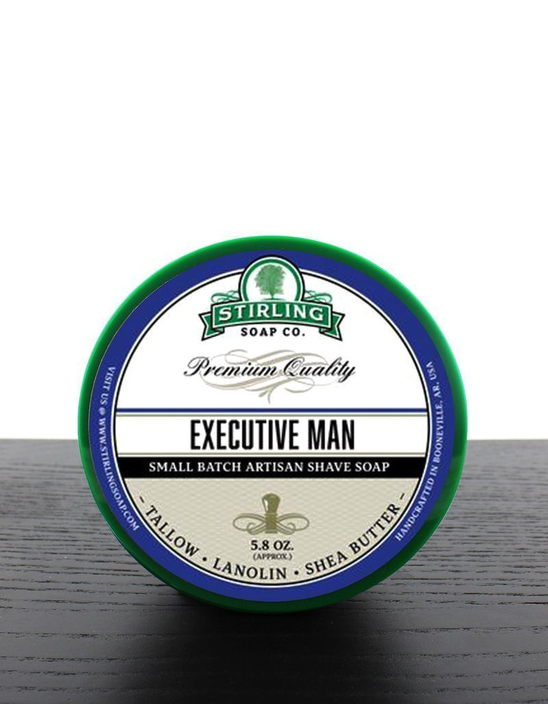 Stirling Soap Company Shave Soap, Executive Man