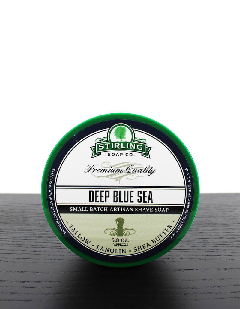 Stirling Soap Company Shaving Soap, Deep Blue Sea