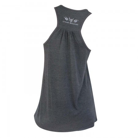 Stone Brewing Co. Girl Forevermore Ladies Grey Racerback Tank Top