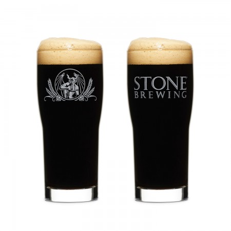 Stone Brewing Co. Core Pint Glass