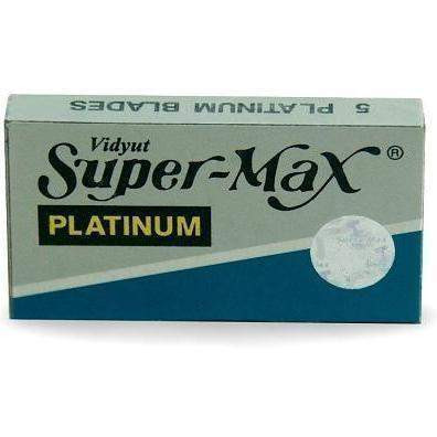 Product image 3 for Super-Max Platinum Double Edge Blades, 5-pak