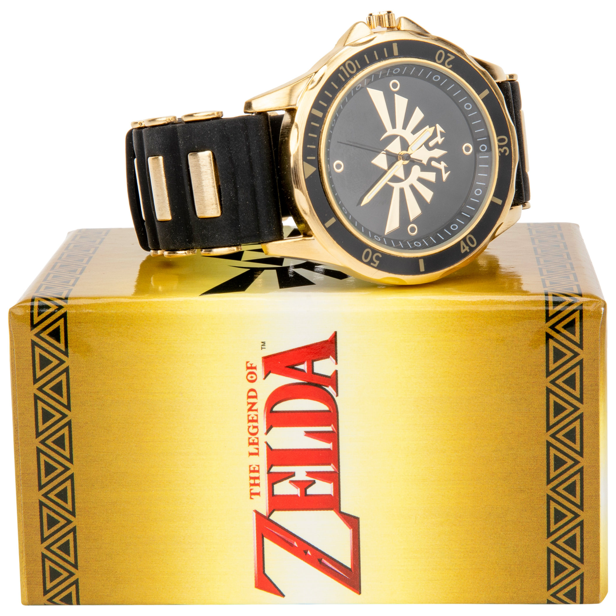 Zelda Triforce Watch with Rubber Band