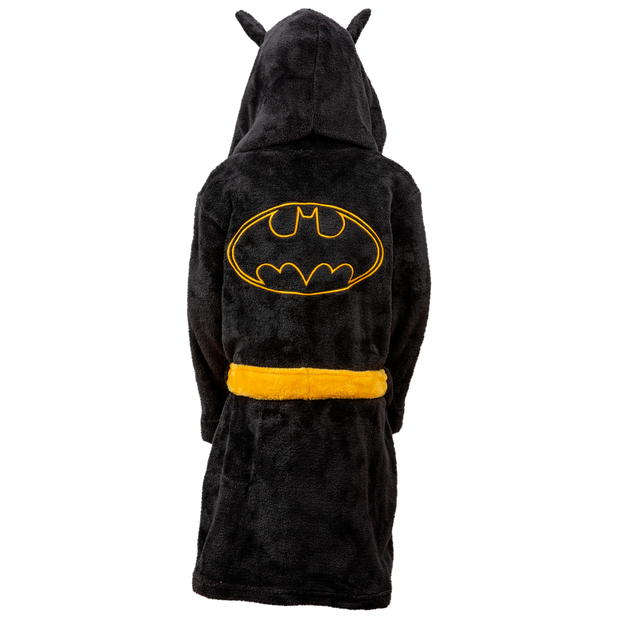 Batman Bruce Wayne Velvet Fleece Kids Hooded Robe