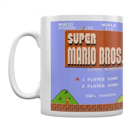 Super Mario Brothers Level 1 NES Graphic Mug