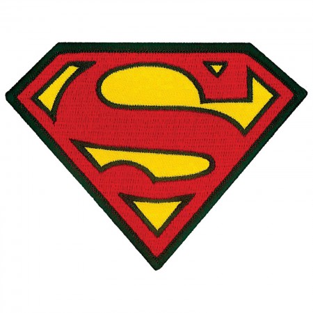 Superman Iron On Patch