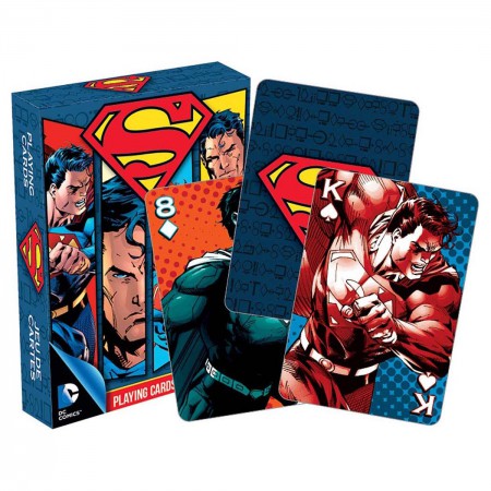 Superman Superhero Playing Cards