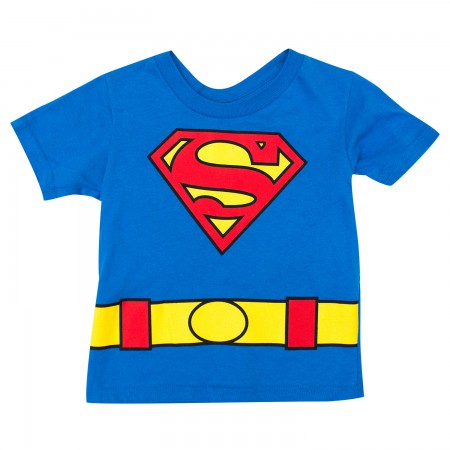 sidde atlet pin Superman Blue Toddler's Costume T-Shirt