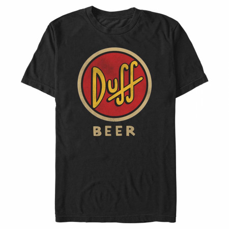 The Simpsons Duff Beer Vintage Logo T-Shirt