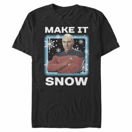 Star Trek Picard Make It Snow T-Shirt