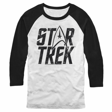 Star Trek The Original Series Logo 3/4 Sleeve Raglan T-Shirt