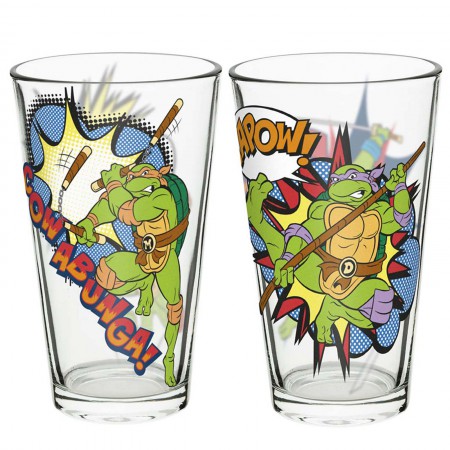 Teenage Mutant Ninja Turtles Pint Glass Set