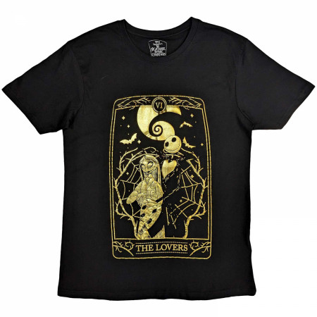 Nightmare Before Christmas The Lovers Tarot Card T-Shirt