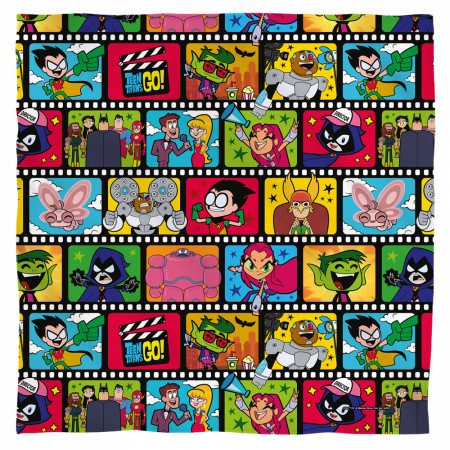 Teen Titans Cartoon Film Reel Bandana