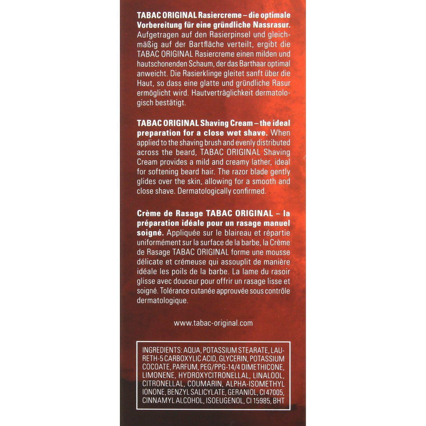 Product image 2 for Tabac Shaving Cream