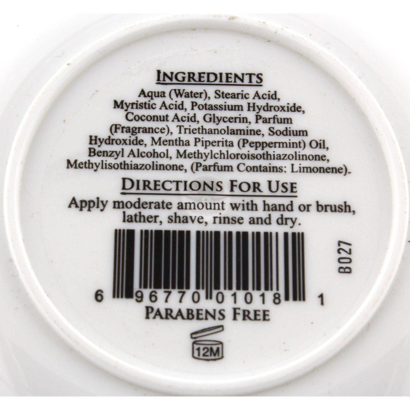 Product image 2 for Taylor of Old Bond Street Shaving Cream Bowl, Peppermint, 150g