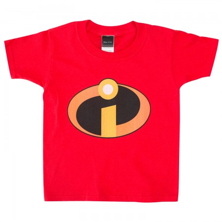 The Incredibles Logo Toddler's Red T-Shirt