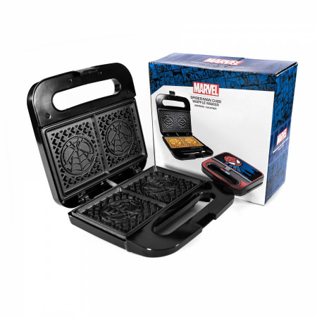 Spider-Man Chibi Character Square Waffle Maker Set