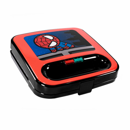 Spider-Man Chibi Character Square Waffle Maker Set