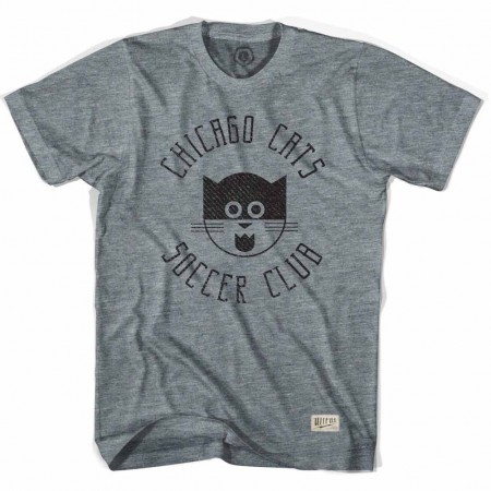 Chicago Cats Soccer Gray T-Shirt