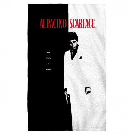 Scarface Movie Poster Beach Towel