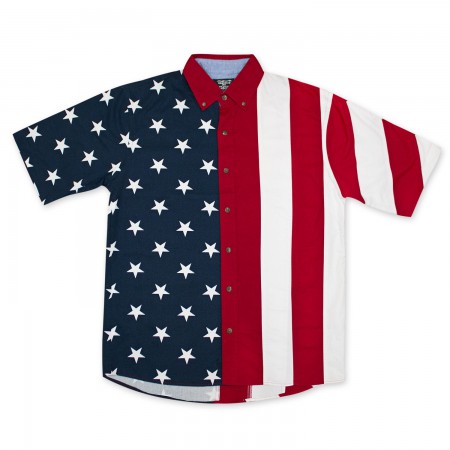 USA Button Up Shirt