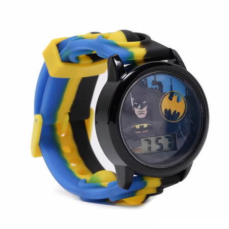 Batman LCD Kid's Watch with Silicone Band