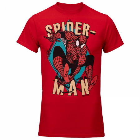 Spider-Man Comic Leap T-Shirt