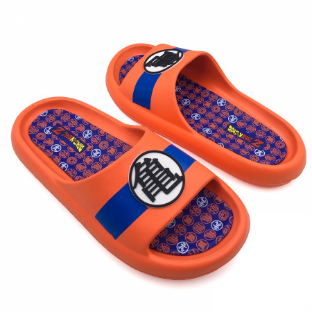 Dragon Ball Z Kame Symbol Men's Cloud Comfort Foam Slide Sandals