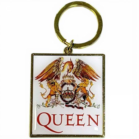Queen Classic Crest Keychain