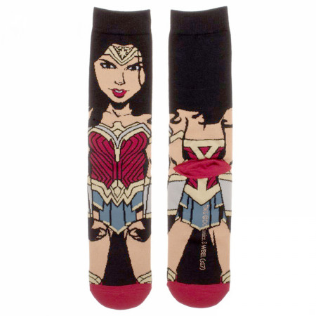 Wonder Woman Justice League 360 Character Socks