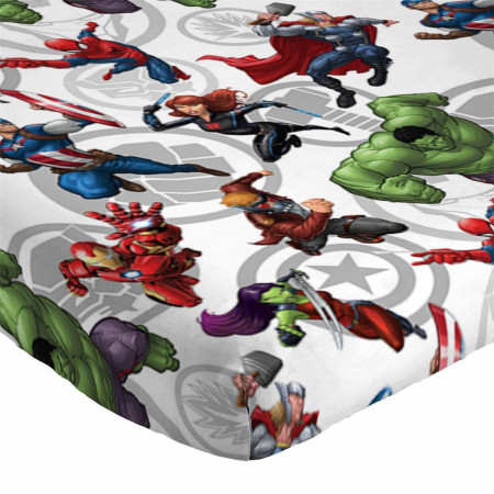 Avengers Marvel Team Kid's Bedding Full Sheet Set