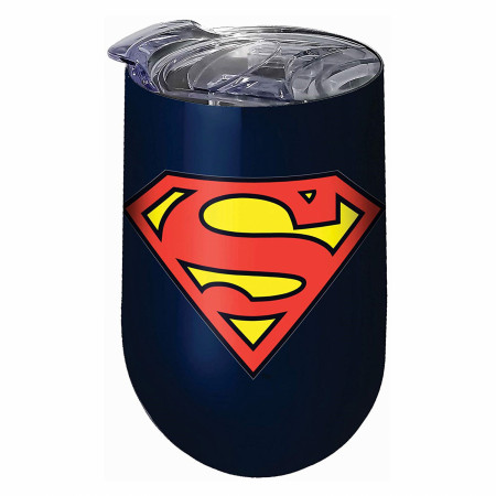 Superman Stainless Steel Wine Tumbler
