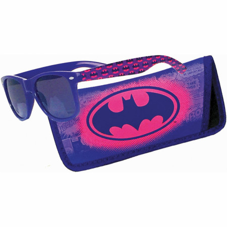 Batman Logo Sunglasses with Pouch