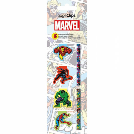 Marvel Classic Characters Magnetic Page Clips