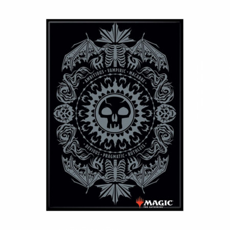 Magic the Gathering Black Mana Symbol Card Magnet