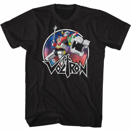 Voltron Defender of the Universe Circle Robot Reach T-Shirt