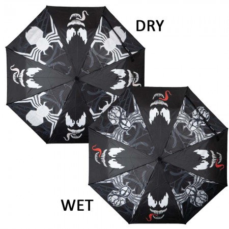 Venom Water Reactive Black Umbrella