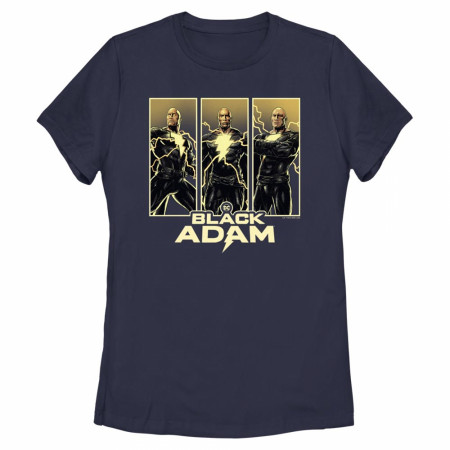 Black Adam Triple Panel Women's T-Shirt