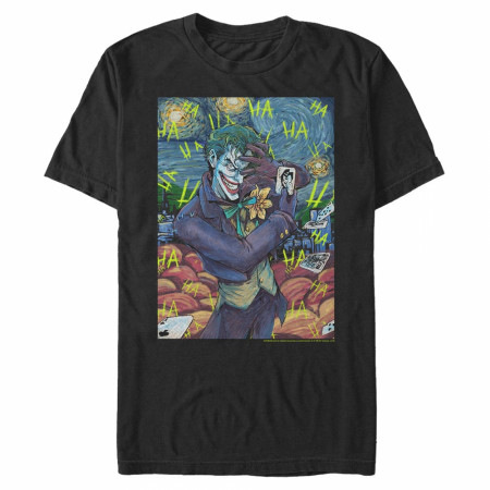 The Joker Van Gogh Painting T-Shirt