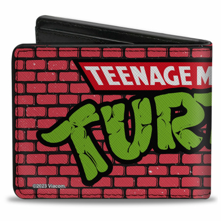 Teenage Mutant Ninja Turtles Brick Title Bi-Fold Wallet