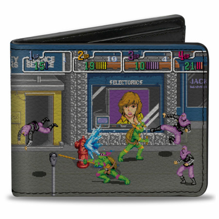 Teenage Mutant Ninja Turtles Arcade Battle Bi-Fold Wallet