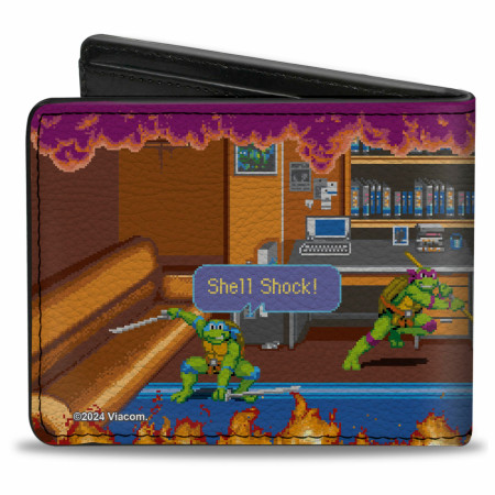 Teenage Mutant Ninja Turtles Battle Rocksteady Arcade Bi-Fold Wallet