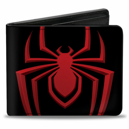 Spider-Man Close Up Logo Bi-Fold Wallet